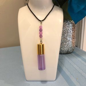 🍁5ml purple aromatherapy oils roller necklace🍁